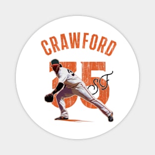 Brandon Crawford San Francisco Arch Magnet